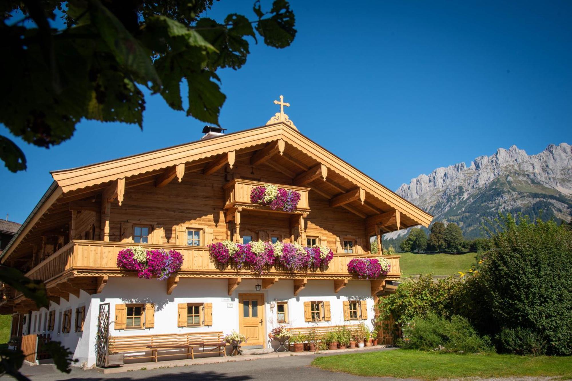 Haus Strobler Daire Going am Wilden Kaiser Dış mekan fotoğraf